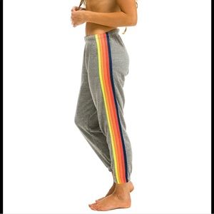 Aviator Nation Heather Navy Neon Sweatpants